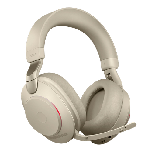Jabra Evolve2 85 Link380a MS Stereo Beige- Jabra Evolve2 85 Link380a MS Stereo Beige-