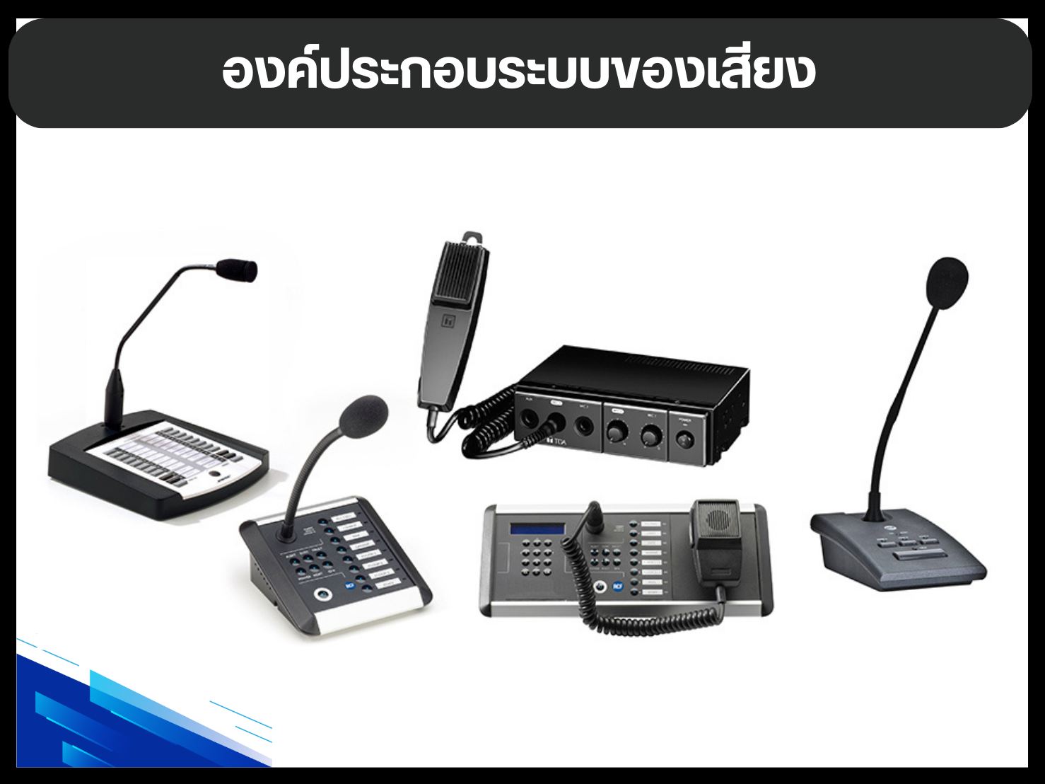 องค์ประกอบระบบของเสียง