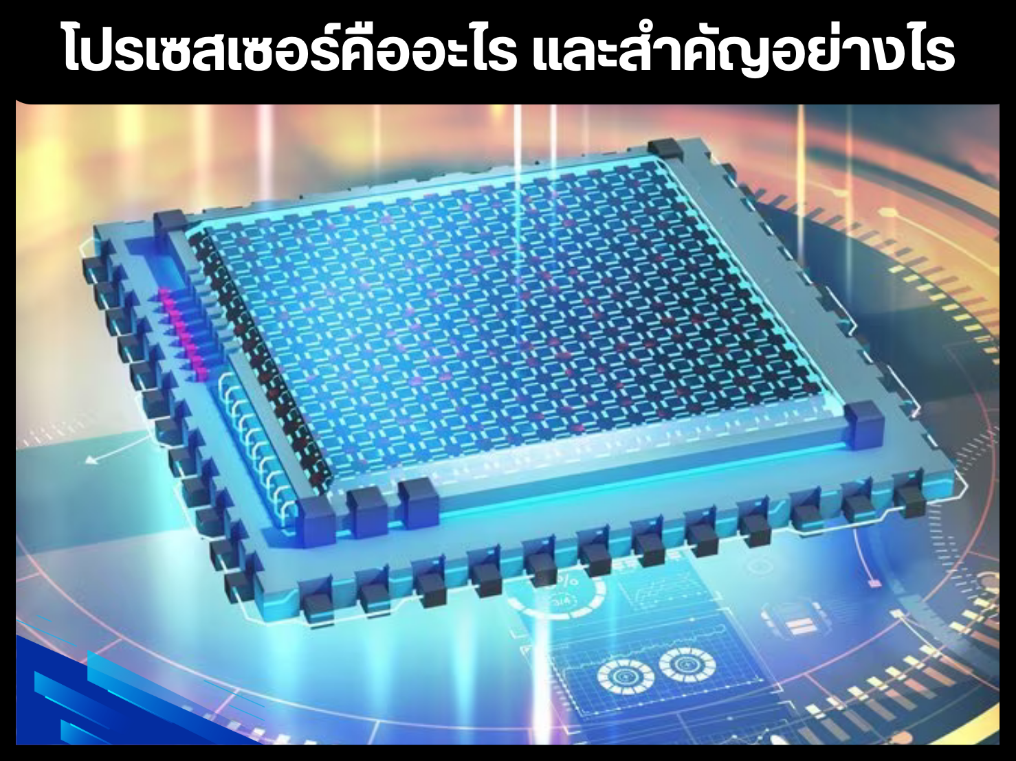 โปรเซสเซอร์คืออะไร